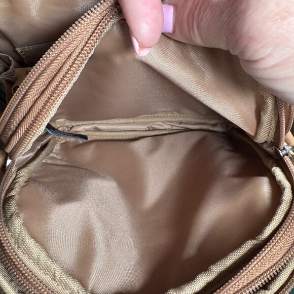 Multisac Floral Crossbody Purse Adjustable Strap Multiple Pockets Faux‎ Leather - Picture 7 of 11